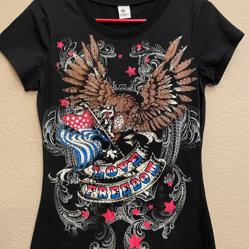 Black rockstar t-shirt